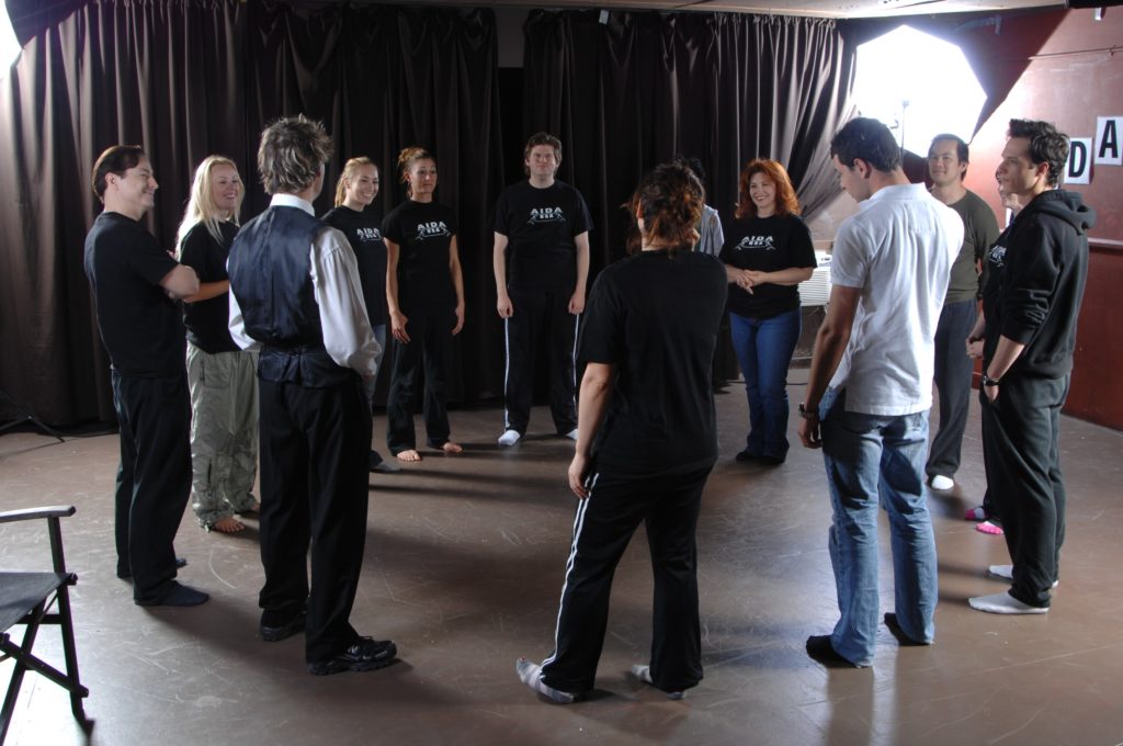 Group acting class