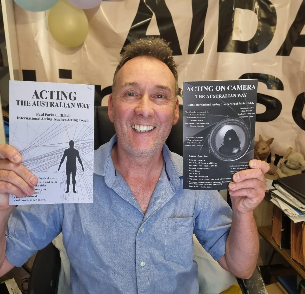 Paul Parker Author of Acting The Australian Way